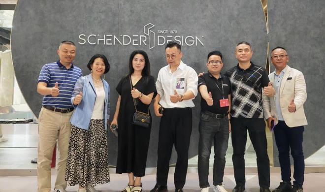 SCHENDER意大利施恩德岩板携30+高端岩板PP电子 PP电子平台亮相深圳时尚家居设计周(图6)