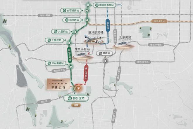 官方资讯：中建云境(北京丰台郭公庄住宅) - PP电子 PP电子平台楼盘百科(图6)